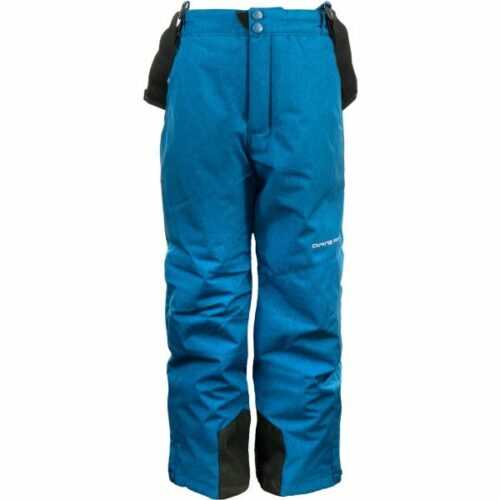 ALPINE PRO GUSTO modrá 152-158 - Dětské lyžařské kalhoty ALPINE PRO