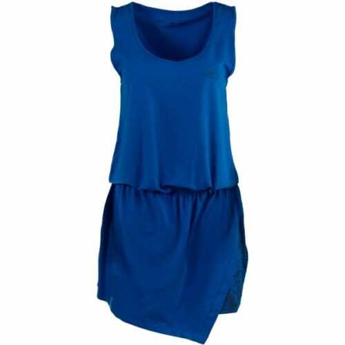 ALPINE PRO ROTEMA 3 modrá S - Dámské šaty ALPINE PRO