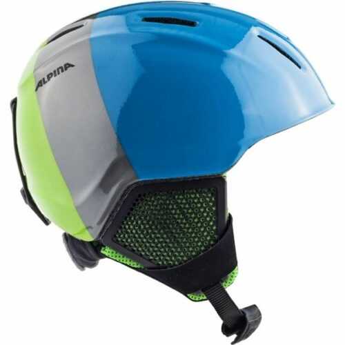 Alpina Sports CARAT LX modrá (51 - 55) - Dětská lyžařská helma Alpina Sports