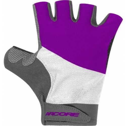 Arcore ER07 fialová XL - Cyklistické rukavice Arcore