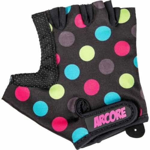 Arcore ZOAC fialová 8 - Dětské cyklistické rukavice Arcore