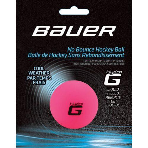 Bauer HOCKEY BALL HYDRO G WARM růžová NS - Hokejové míčky Bauer