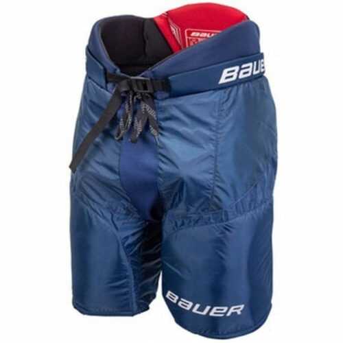 Bauer NSX PANTS JR modrá S - Juniorské hokejové kalhoty Bauer