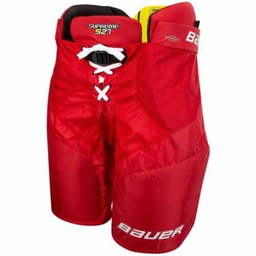 Bauer SUPREME S27 PANTS JR červená L - Hokejové kalhoty Bauer