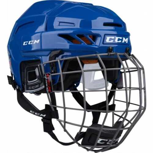 CCM FITLITE 90 COMBO SR tmavě modrá (54 - 59) - Hokejová helma CCM