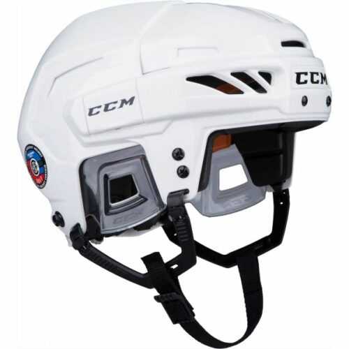CCM FITLITE 90 SR bílá (51 - 56) - Hokejová helma CCM