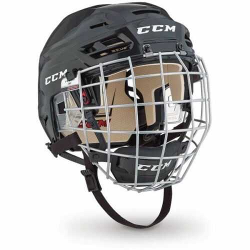 CCM TACKS 110 COMBO SR černá (51 - 56) - Hokejová helma CCM