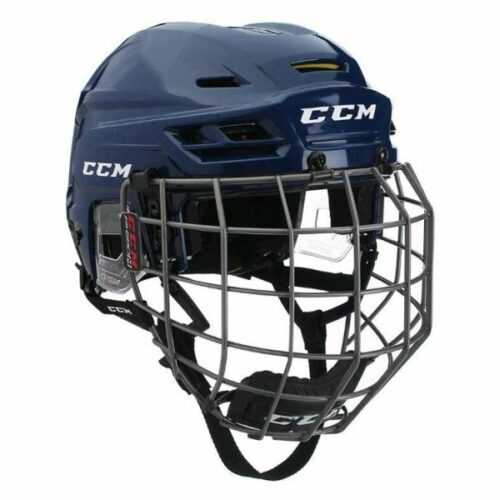 CCM TACKS 310C SR COMBO tmavě modrá L - Hokejová helma CCM