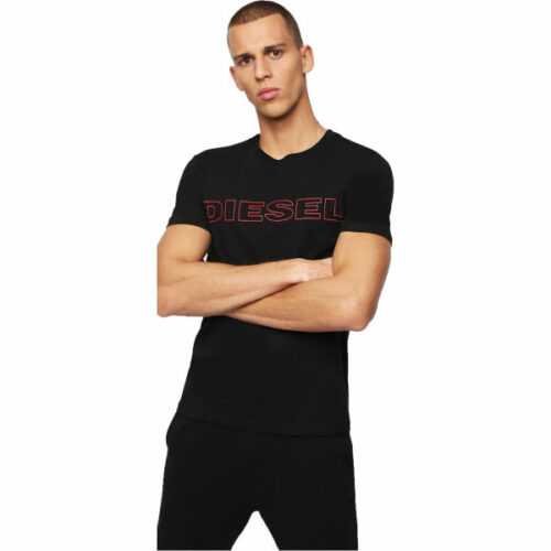 Diesel UMLT-JAKE MAGLIETTA černá S - Pánské tričko Diesel