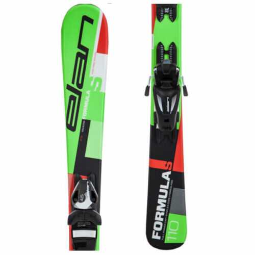 Elan FORMULA S QS + EL 4.5 120 - Dětské sjezdové lyže Elan