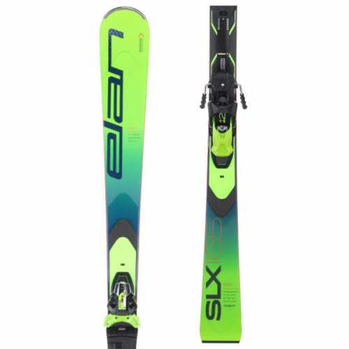 Elan SLX FUSION X + EMX 12 155 - Unisexové sjezdové lyže Elan