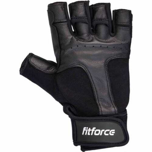 Fitforce BURIAL černá S - Fitness rukavice Fitforce