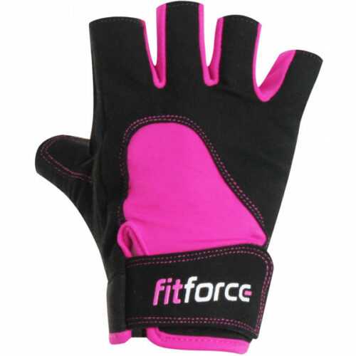 Fitforce K8 černá S - Dámské fitness rukavice Fitforce