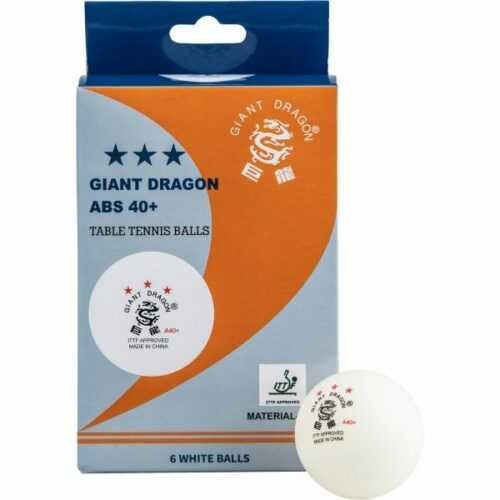 Giant Dragon WHT PI PO NS - Míčky na stolní tenis Giant Dragon