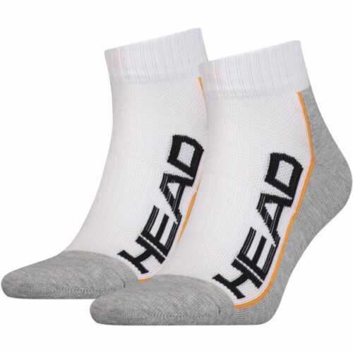 Head PERFORMANCE QUARTER 2PACK bílá 43 - 46 - Unisexové ponožky Head