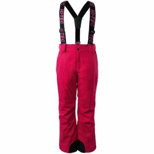 Hi-Tec DRAVEN JR růžová 134 - Juniorské lyžařské kalhoty Hi-Tec