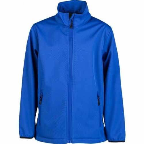 Kensis RORI JR modrá 152-158 - Chlapecká softshellová bunda Kensis