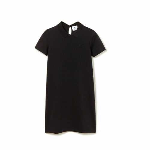 Lacoste WOMEN S DRESS černá 36 - Dámské šaty Lacoste