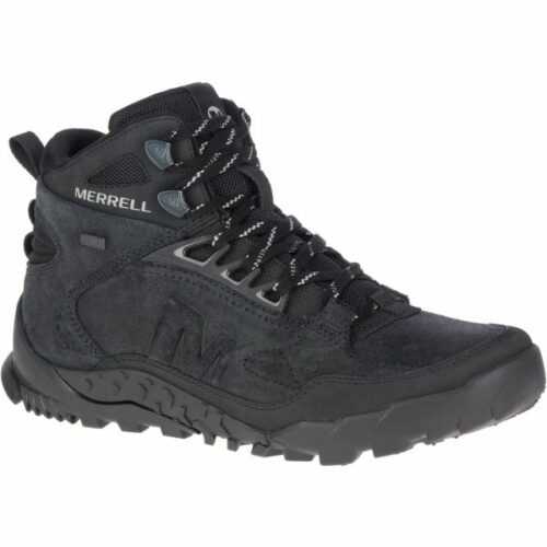 Merrell ANNEX TRAK V MID WP černá 7.5 - Pánské outdoorové boty Merrell