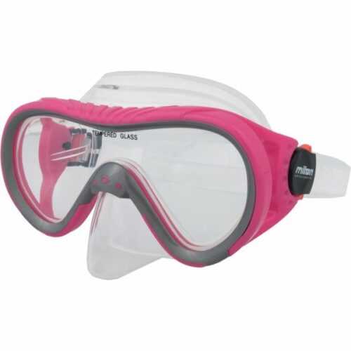 Miton ARAL růžová NS - Juniorská potápěčská maska Miton