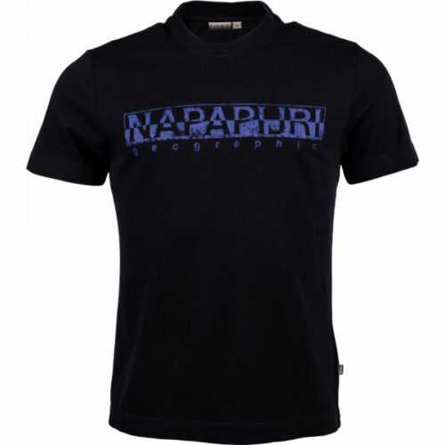 Napapijri SOLANOS černá M - Pánské tričko Napapijri