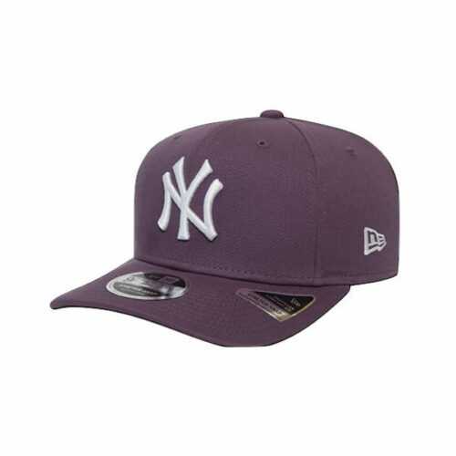 New Era 9FIFTY STRETCH SNAP MLB LEAGUE NEW YORK YANKEES fialová S/M - Pánská kšiltovka New Era
