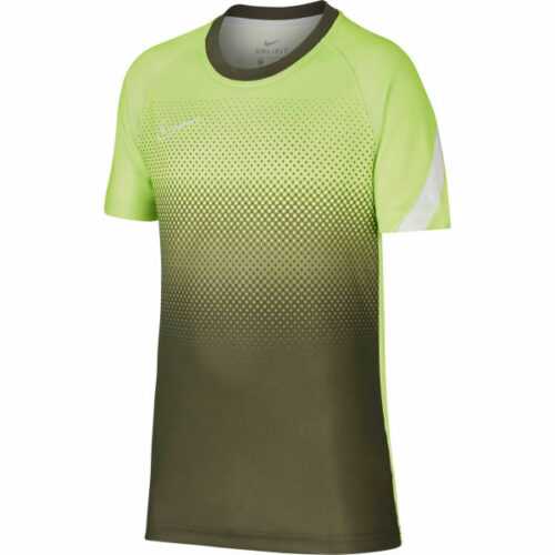 Nike DRY ACD TOP SS GX FP zelená S - Chlapecké fotbalové tričko Nike