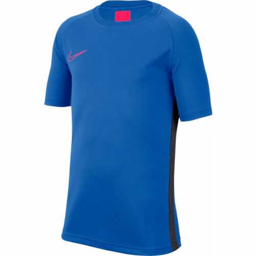 Nike DRY ACDMY TOP SS B modrá XL - Chlapecké fotbalové tričko Nike