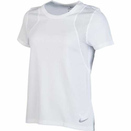 Nike RUN TOP SS bílá L - Dámské běžecké triko Nike