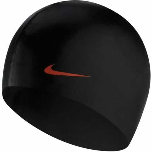 Nike SOLID SILICONE černá NS - Plavecká čepice Nike