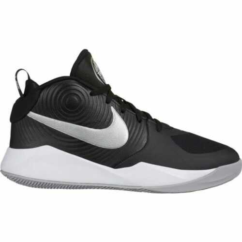Nike TEAM HUSTLE D9 černá 3.5 - Dětská basketbalová obuv Nike