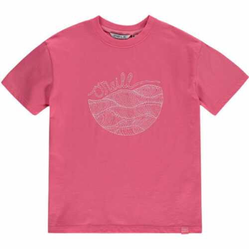 O'Neill LG HARPER T-SHIRT růžová 140 - Dívčí tričko O'Neill