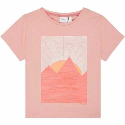 O'Neill LG SIERRA T-SHIRT růžová 128 - Dívčí tričko O'Neill
