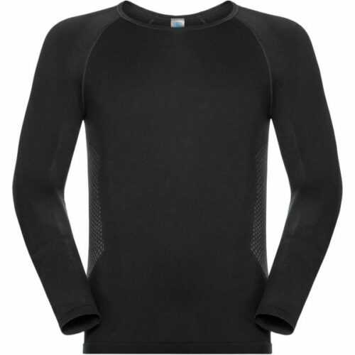 Odlo SUW MEN'S TOP L/S CREW NECK PERFORMANCE ESSENTIALS WARM černá S - Pánské funkční tričko Odlo