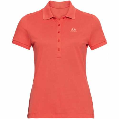 Odlo WOMEN'S T-SHIRT POLO S/S CONCORD oranžová XS - Dámské tričko Odlo