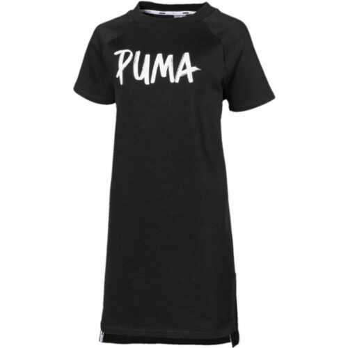 Puma ALPHA DRESS FL G černá 128 - Dívčí šaty Puma