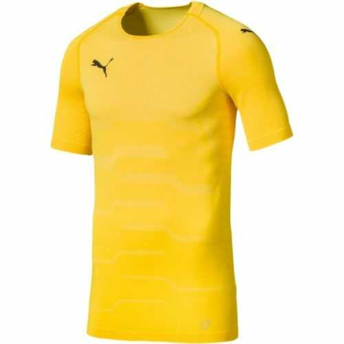 Puma FINAL EVOKNIT GK JERSEY žlutá XL - Pánské brankářské triko Puma