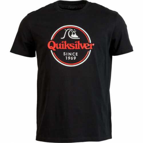 Quiksilver WORDS REMAIN SS černá M - Pánské triko Quiksilver