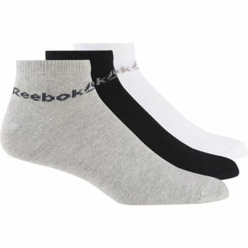 Reebok ACTIVE CORE ANKLE SOCK 3P bílá 43 - 46 - Unisexové ponožky Reebok
