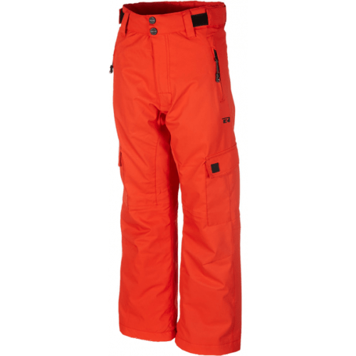 Rehall CARTER-R-JR červená 116 - Dětské lyžařské kalhoty Rehall