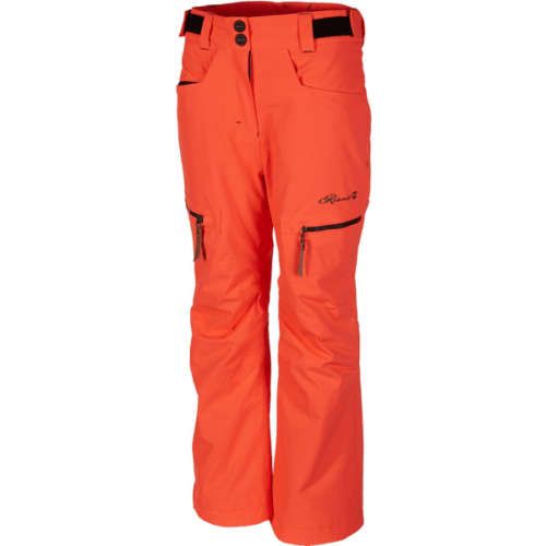 Rehall HARPER-R-JR-RED oranžová 116 - Dětské lyžařské kalhoty Rehall