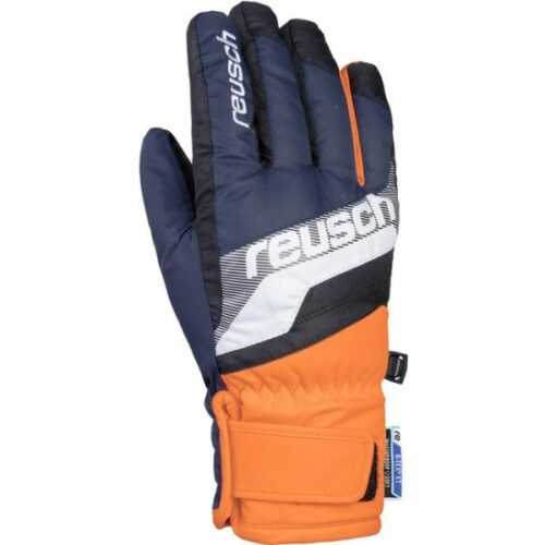 Reusch DARIO R-TEX XT JUNIOR oranžová 5.5 - Lyžařské rukavice Reusch