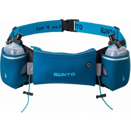 Runto DUO opasek + 2 lahvicky modrá NS - Sportovní bederní opasek Runto