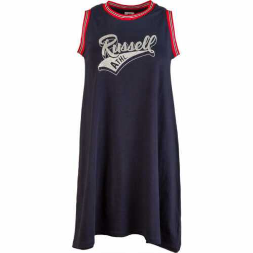 Russell Athletic SLEVELESS DRESS tmavě modrá XS - Dámské šaty Russell Athletic
