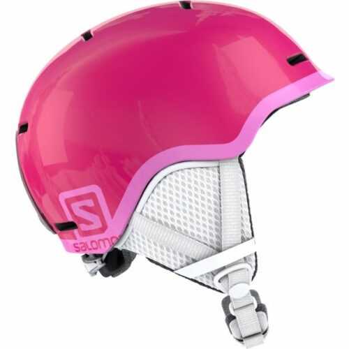 Salomon GROM růžová (53 - 56) - Juniorská lyžařská helma Salomon