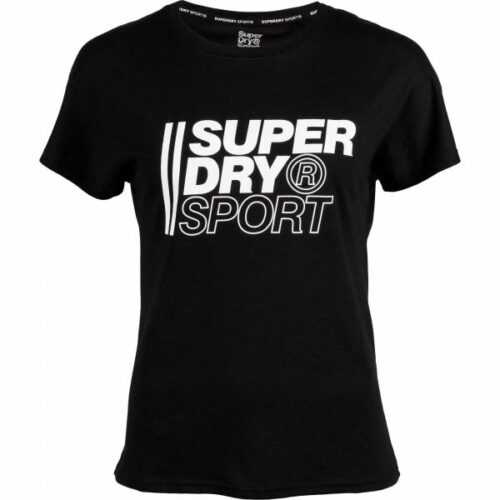 Superdry CORE SPORT GRAPHIC TEE černá M - Pánské tričko Superdry