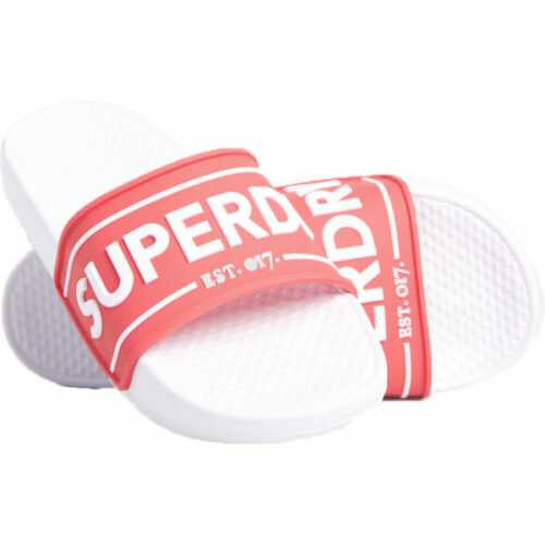 Superdry EDIT CHUNKY SLIDE bílá 36/37 - Dámské pantofle Superdry