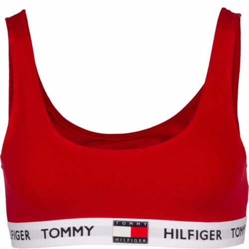 Tommy Hilfiger BRALETTE červená XS - Dámská podprsenka Tommy Hilfiger