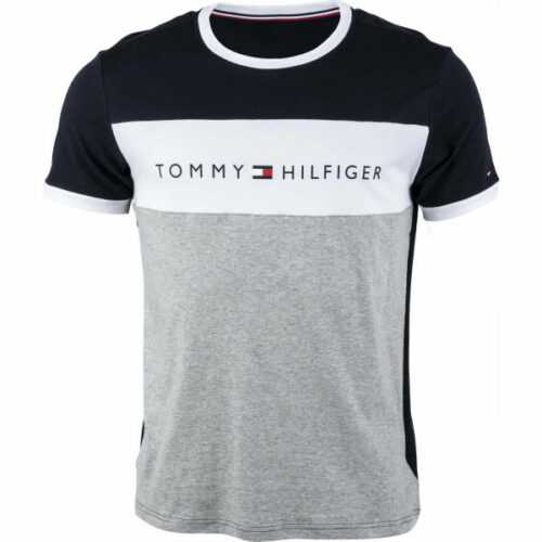 Tommy Hilfiger CN SS TEE LOGO FLAG M - Pánské tričko Tommy Hilfiger