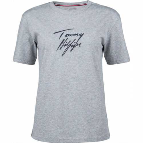 Tommy Hilfiger CN TEE SS LOGO S - Dámské tričko Tommy Hilfiger